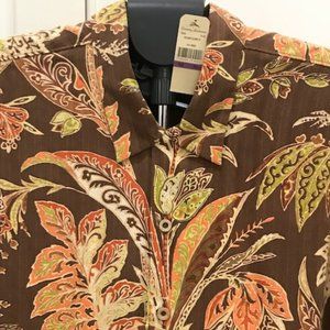 Tommy Bahama, Men's Silk Shirt XXL, Island Wear